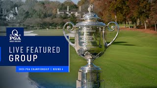 LIVE | Finau, DeChambeau | Featured Group 1 PM | Round 4 | 2025 PGA Championship