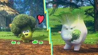Onion Kuya 🧅 With an Optical Illusion 👀  | Kuya 🥦  Are Growing 🍙Vegetables! 🥬   | Compilation | KUYA
