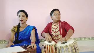 নাম ধরে তারে ডাকি।। তবলায় - দ্বিপায়ন এবং কন্ঠে - সুমনা