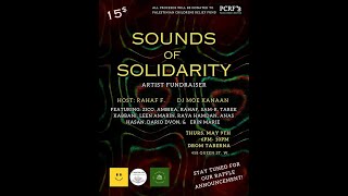 Sounds of Solidarity LIVE @ DROM Taberna - Artist Fundraiser for the @PcrfNet