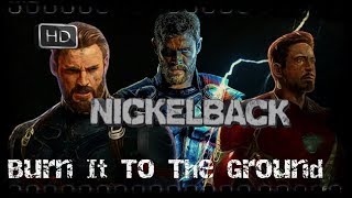 Burn It To The Ground | The Thrilling Three: Iron Man, Thor, Captain America | Music Video