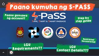 Paano kumuha ng S-PASS | Paano gumawa ng S-PASS | S-PASS Mindoro | S-PASS Travel | S-PASS Tutorial