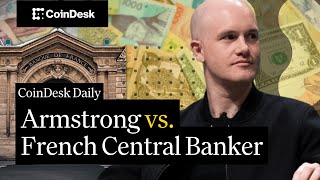 Armstrong Clashes With Central Banker at Davos as Senate Delays Bill