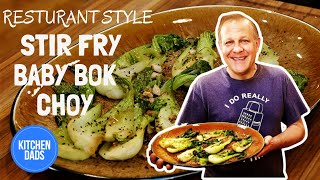 How to Cook Baby Bok Choy | Garlic Stir Fry Baby Bok Choy