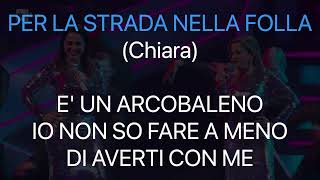 Paola & Chiara   Furore - Karaoke - Cori
