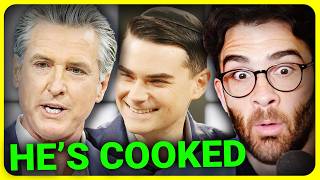 Gavin Newsom DEBATES Ben Shapiro | Hasan Adventures