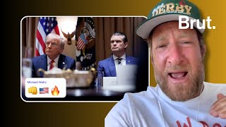 Dave Portnoy critcizes Trump on his reaction to Signal Group chat