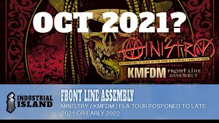Front Line Assembly Industrial Strength Tour Postponed...Again?