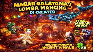 🔴 LIVE FISH IT - GALATAMA DI CREATER BERHADIAH MAGMA WHALE FREE X8 #roblox
