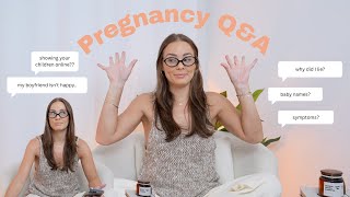 Pregnancy Q&A - first trimester, addressing my boyfriends reaction ....