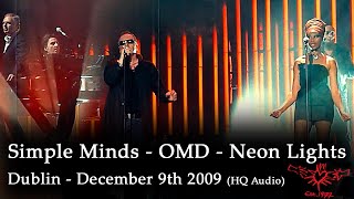 Simple Minds - OMD - Neon Lights Live - Dublin -  O2- 3Arena - December 9th 2009