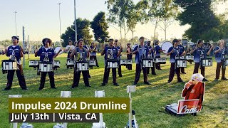 Impulse 2024 Drumline - Show Music - DCI Vista - [4K Quality]