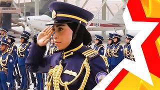 WOMEN'S TROOPS OF THE UNITED ARAB EMIRATES ★ Military parade at the Air Force Academy