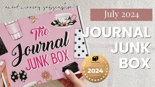 Journal Junk Box Unboxing July 2024 | Journal Subscription Box