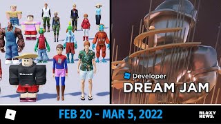 New Layered Jackets, Developer Dream Jam Event, and MORE! | Roblox Recap: 2/20/22 – 3/5/22