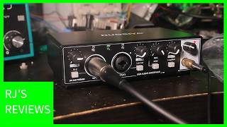 Cheap 2X2 audio interface review (with Linux support test)| RJ'S Reviews