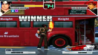 Hiro's MuGeN- Kyo Kusanagi vs Iori Yagami