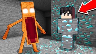Using Camo To Hide From EVIL BRAINROT In Minecraft!