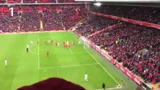 Marcos Llorente goal Liverpool vs Atletico Madrid Champions League
