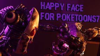 [FNAF/BLENDER] Happy Face Collab Part Remake for @poketoons7