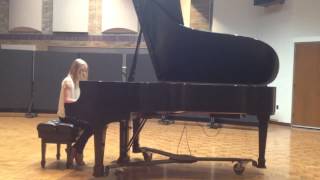 Elena's piano recital 2013