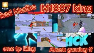 free fire M1887 Headshots king 👑! gaming mouse keyboard gameplay ⌨️🖱️📱🎧! only one tp king 💯
