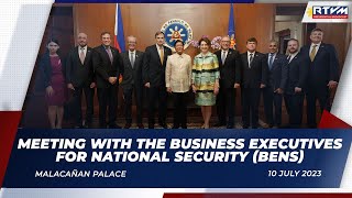Meeting with the Business Executives for National Security 7/10/2023