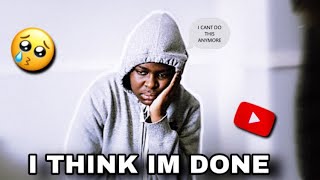 THE REASON I CANT DO YOUTUBE ANYMORE(CRIED)😓😭