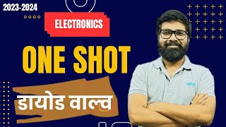 Electronics : ONE SHOT | Diode Valve  डायोड वाल्व | Characteristics of Diode Valve