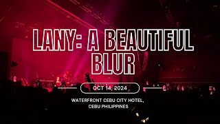 LANY – A Beautiful Blur Tour | Waterfront Cebu (Oct 14, 2024)