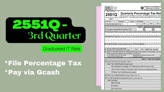2551q Percentage Tax - 3rd Quarter 2022