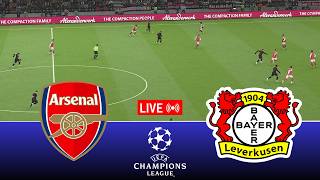 🔴LIVE Bayer Leverkusen vs Arsenal | UEFA Champions League 2026 Full Match PES 21 Simulation