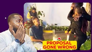 Proposal Gone Wrong 😂💐... As Man Invest Huge Sum Of Money For A Marriage Proposal But This Happened