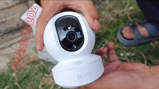Unboxing Ezviz 360 -1080p Video Resolution Smart CCTV Camera - app account Making add CCTV in App