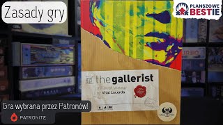The Gallerist - Zasady - Planszowe Bestie #618 - 18.11.2025