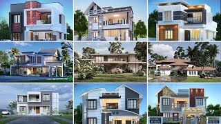 Top 30 best home front view designs of October 2021