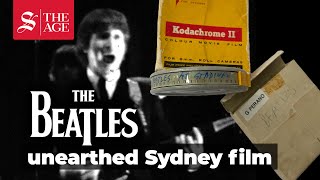 Never before seen footage of The Beatles live in Sydney
