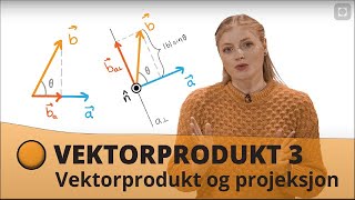 Vektorprodukt 3 - vektorprodukt og projeksjon