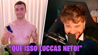 Lucas Netto esta malhando muito – Brino reagindo aos vídeos do Discord - | Os melhores do Brino