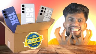 Samsung S24& S25 in Flipkart BBD sale & Amazon festival 2025 | Android prices on bbd