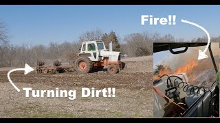 Working the Garden & Burning Off Hay Ground