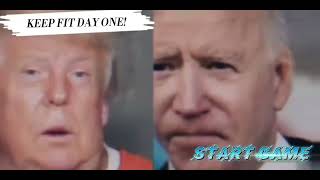Trump and Biden  duet short clip