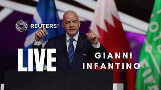 LIVE: FIFA President Infantino holds news conference
