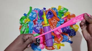 Satisfying Colorful Balloon Popping ASMR | Relaxing & Stress Relief Sounds #satisfying #Asmr