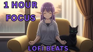 1 Hour Focus Music - Lofi Chill Beats to Relax & Study