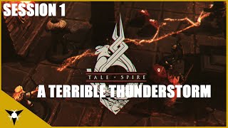 A terrible thunderstorm approaches! - Talespire - Dungeons & Dragons