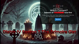 Exploring Diablo IV's Season of Witchcontent: Behind the Magic