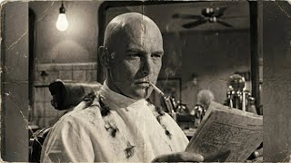 1950s Short Film | The Man Who Dared a Razor Headshave