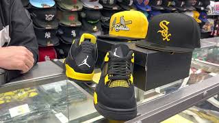 Nike Air Jordan Retro 4 Thunder at Street Gear - Hempstead NY