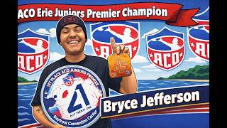 ACO Erie Juniors Premier Champion Bryce Jefferson with Hole Nation Host Rich Pyle (03312026)